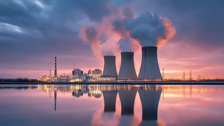 Image nuclear power plant © Ployker  Adobe Stock