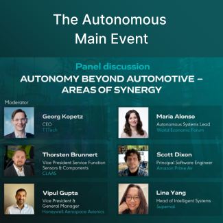 #IMPACT25 panel at The Autonomous: Autonomy beyond automotive