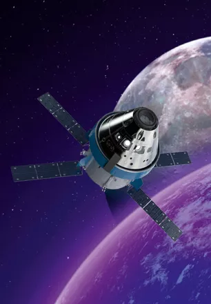 Orion spacecraft (card)